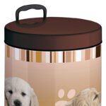 Meliconi 14L Metal Pedal Bin Labrador - Image 2