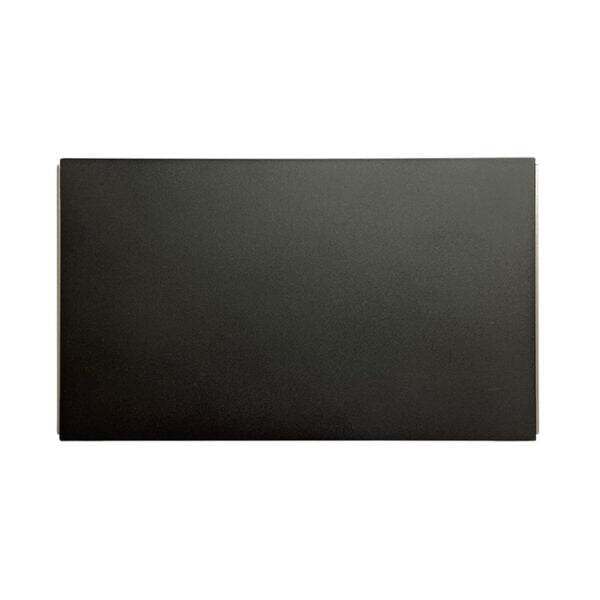 Blank Plate Double KX3 Matt Black