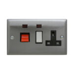 Cooker Unit Brushed Stainless Steel