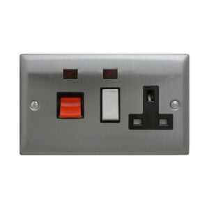 Cooker Unit Brushed Stainless Steel