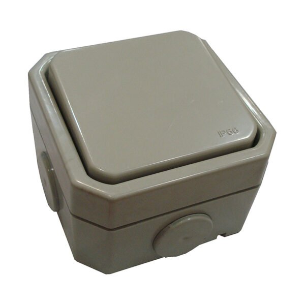 1 Gang 2 Way Switch W.T. IP65 JSN