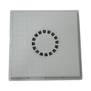 Drain Cover with Central Syphon 33 x 33