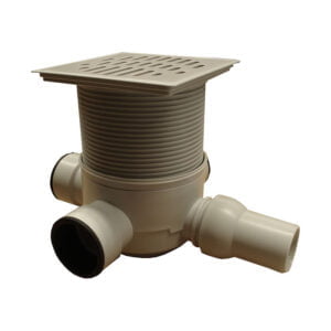 Drain w/4 Outlets 115 x 115