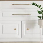 Estamp 6841 Furniture Handle 320mm Brushed Gold - Image 2