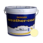 TEXTURED BERGER WEATHERCOAT NO1 LIGHT STONE 10.0lt WCLS10