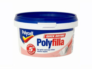 POLYCELL QUICK DRYING POLYFILLA INTERIOR TUB 500g ART: 5085286