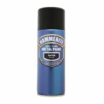HAMMERITE SATIN FINISH BLACK AEROSOL 400ml HSTBLA