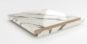 *Metre GETAFORM EDGING MAA210 GLOSS (marble Arabesque) GLUED 44mm (25m/Roll)