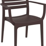 ARTEMIS BROWN ARMCHAIR