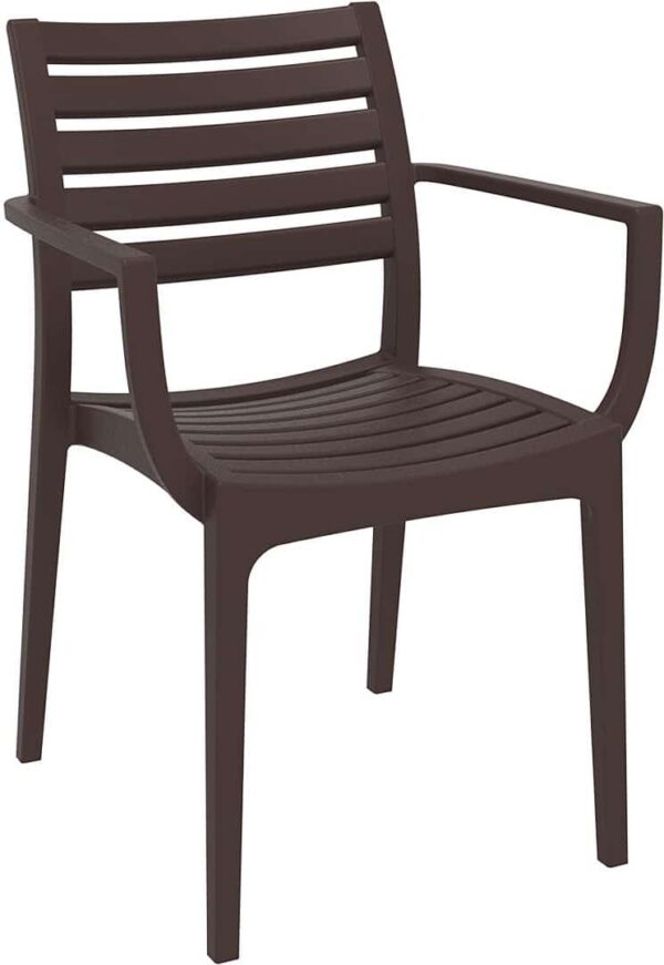 ARTEMIS BROWN ARMCHAIR
