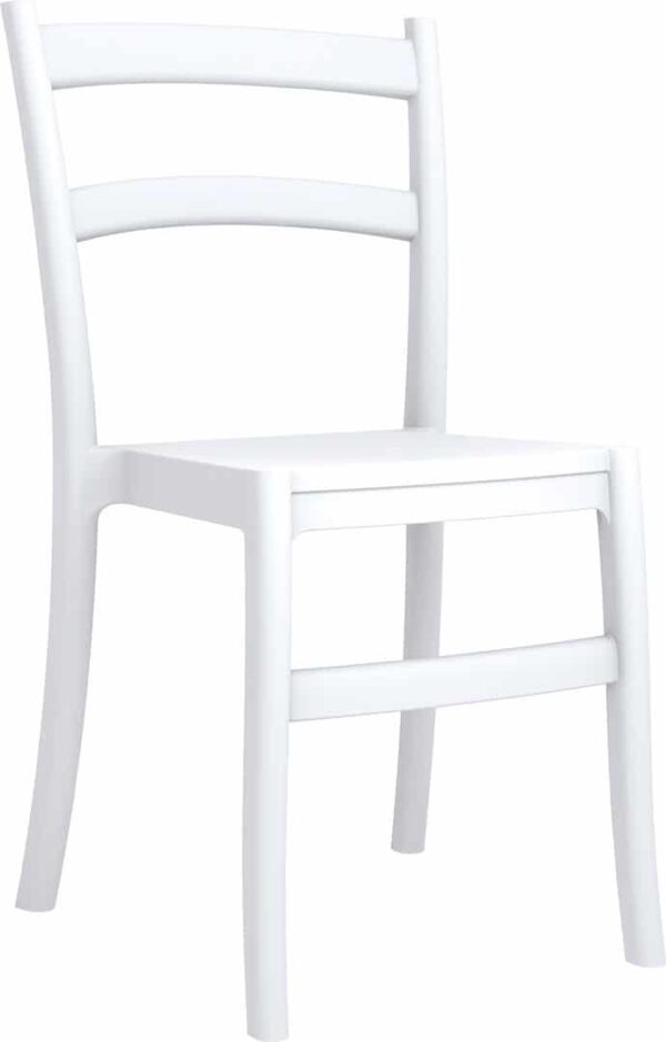 TIFFANY POLY CHAIR WHITE