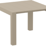 VEGAS TABLE 772 DOVE GREY/ TAUPE EXT. 100/140 X 100cm