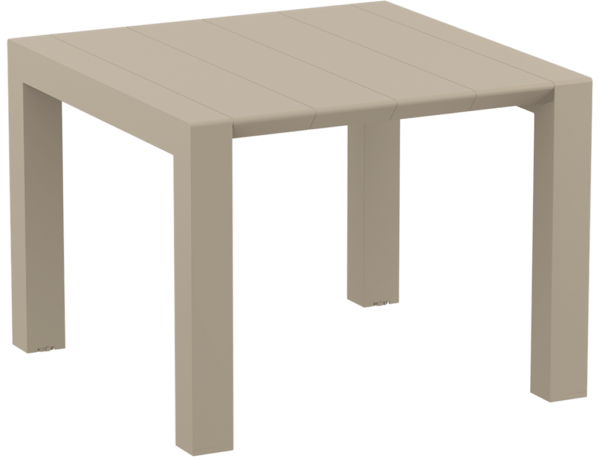 VEGAS TABLE 772 DOVE GREY/ TAUPE EXT. 100/140 X 100cm