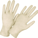 LATEX DISPOSABLE GLOVES 12pcs LUX 581888/500031