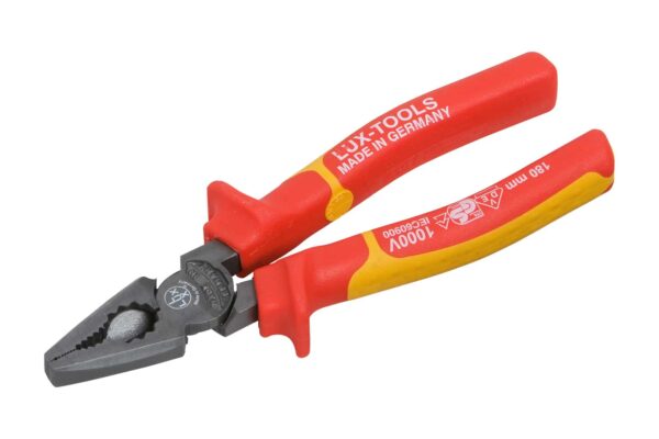 COMBINATION PLIERS W/BEVELLED EDGES 180mm PROFI. LUX 534600