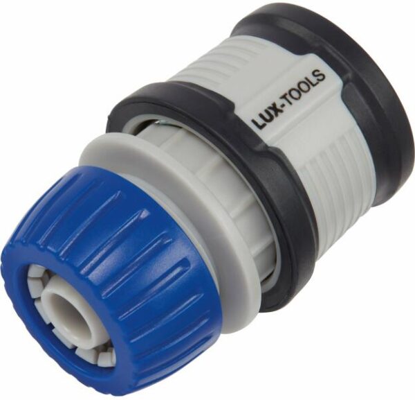 AQUATECH HOSE CONNECTOR 1/2″ WITH STOP  LUX 398061/305182