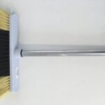 BROOM NATURAL HAIR LIGHT GREY WITH HANDLE LUX 583474