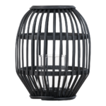 PALMA ASSORT.LANTERN IN BLACK OR NATURAL COLOUR ART: 6407700 - Image 3