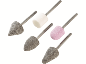 GRINDING STONES 5pcs SET 3mm SHANK LUX 102912