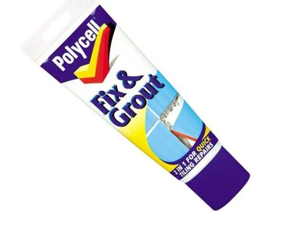 POLYCELL FIX & GROUT BRILLIANT WHITE TUBE 330g ART: 5093032
