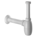 PVC SINGLE BOTTLE TRAP 1 1/2 And 1 1/4 (51031) BTP01LB