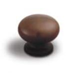 KNOB 40 Mm BEECH WALNUT VARNISH 016 ROUND ESTAMP 9062