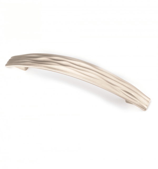HANDLE 96mm ROUGH SATIN NICKEL 500 ESTAMP 6152