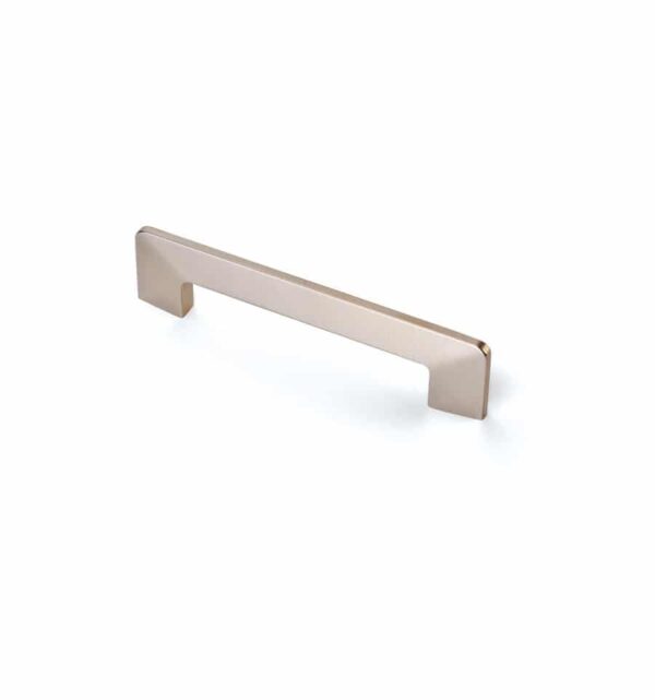 HANDLE EDGE 160mm BRUSHED NICKEL 038 ESTAMP 7531