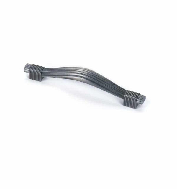 HANDLE REED COUNTRY 96mm METAL RUSTIC TIN 836 ESTAMP 7492
