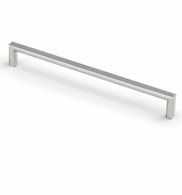 METAL BASIC HANDLE 192mm BRUSHED NICKEL 038 ESTAMP 6763