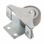 FIXED CASTOR WITH SIDE FIX Dia. 38mm (WL 55kg) LUX 395650
