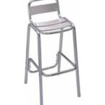 ALUMINIUM HIGH BAR STOOL ‘LONDON’