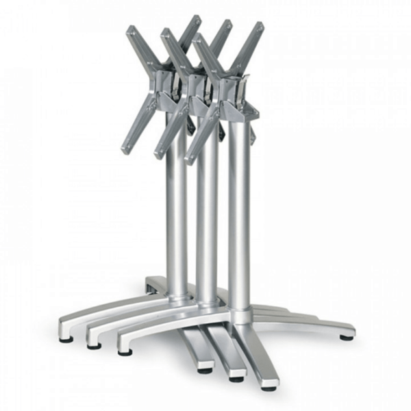 ALUMINIUM TABLE BASE WITH FOLDING SYSTEM HK 7012