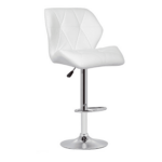 HYD. BARSTOOL BUCKET PU WHITE ART: ZS-1605