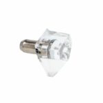 SISO SHELF SUPPORT CLEAR Art.22.02.043 with 5mm pin