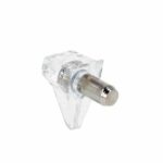 SISO SHELF SUPPORT CLEAR Art.22.02.043 with 5mm pin - Image 2