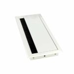 SISO CABLE DESK FITTING FORRO ALUM W/BUMPER + FELT 256X100X23.5mm ART.25.20.349