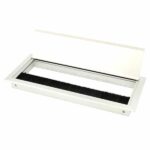 SISO CABLE DESK FITTING FORRO ALUM W/BUMPER + FELT 256X100X23.5mm ART.25.20.349 - Image 3
