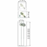 SHOE RACK EXTENDABLE CHROME {62-96cm} ART: 39097014 - Image 3