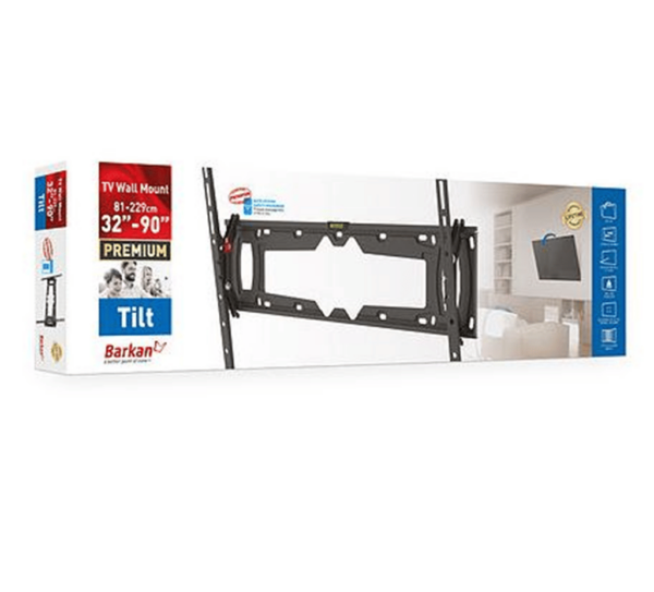 BARKAN TV BRACKET WALL MOUNT TILT 32″-90″ ( E410+)