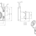 SISO RIM DRAWER LOCK CL-X850 19 x 38mm Art.14.01.085 NICKEL PLTD - Image 3