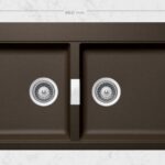 SCHOCK SINK HORIZONT Cristadur N200 BRONZE 860x500mm TOPMOUNT HONN200087.15yr