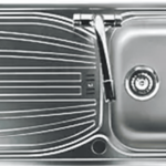 SINK S.STEEL ALTO 1 BOWL/DRAIN REVERSABLE SA0951SV 980x510mm