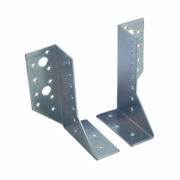 WALL SUPPORT OPEN PAIR UNIVERSAL F/ BEAM ZINC 120mm ART: 586