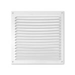 ALUMINIUM VENTILATOR WHITE 170X170mm INOFIX ART: 1255-2G