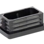 SISO BLACK 35x25mm INSERT GLIDE FOR RECT. TUBING Art.10.04.120