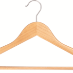 SUIT HANGER (WOOD) WITH BAR LUX 291333