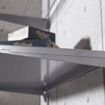 STEEL SHELVES PAIR 800 x 350mm GREY ET-SM 10700-00033 (WL-30kg) - Image 2