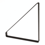 DURALINE BRACKET FLAT STEEL BLACK 24X25.5cm (SET Of 2) FETIM 1198150 - Image 2
