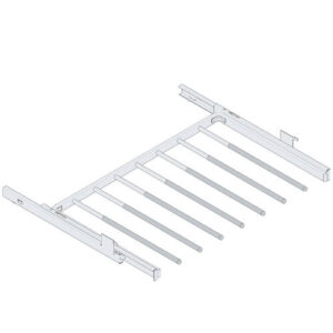 *FLEXI TROUSER HOLDER WHITE 611X400mm ET-SM 11207-00000